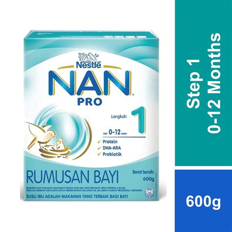 Nestle Nan Pro Stage 1 600g | Shopee Malaysia