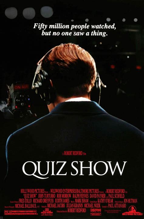 Quiz Show (1994) | Carteles de cine, Peliculas, Cine