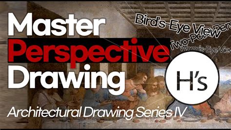 Perspective Drawing Mastery [H’s Architecture One-on-One] - YouTube