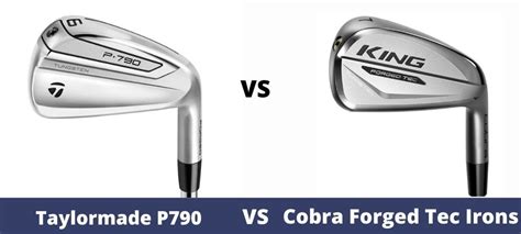 Cobra King Forged Tec vs Taylormade P790 Irons Set Review And ...