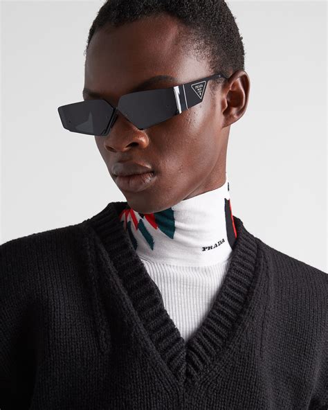 Slate Gray/black Lenses Prada Runway sunglasses | Prada