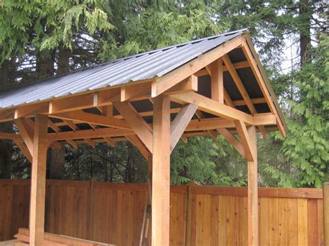 Custom Small Post and Beam Structures | Peerless Forest Products | Post and beam shed, Post and ...