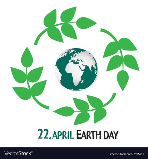 Earth day - 22 april Royalty Free Vector Image