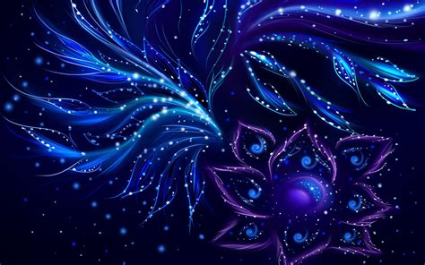 Purple Blue Flower Wallpapers - Wallpaper Cave