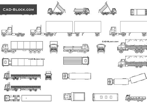 asignar acerca de Recordar food truck autocad block ganso Conciliar Variedad