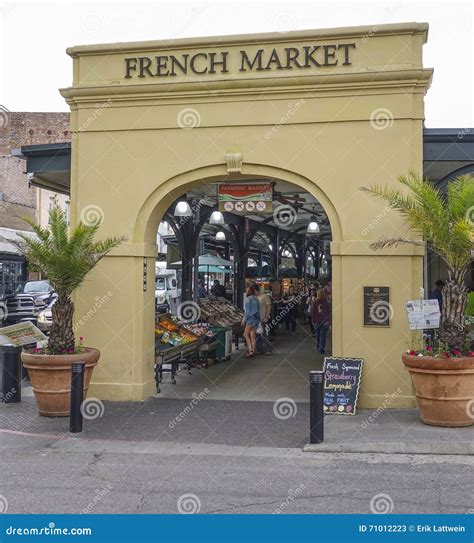 The Famous French Market in New Orleans - NEW ORLEANS, LOUISIANA ...