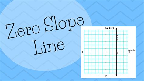 Zero Slope Line: Equation And Examples - Science Trends