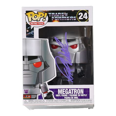 Frank Welker Signed "Transformers" #24 Megatron Funko Pop! Vinyl Figure (OC Celebrity Marketing ...