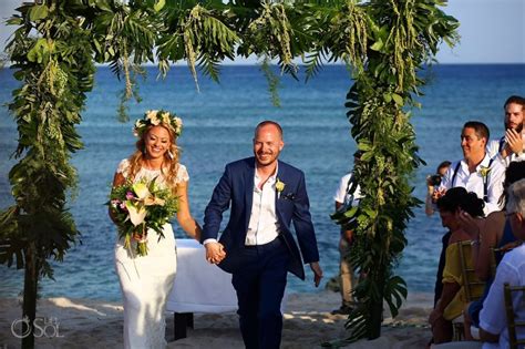 A Very Tropical Themed Wedding in the Riviera Maya - Dream Weddings Riviera Maya