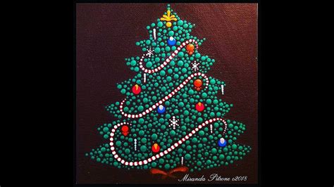 Miranda Pitrone Dot Art Christmas Tree ~Christmas Dot Along Maria Clark~ Candy Bacon Recipe too ...