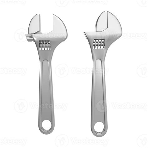 3D Rendering Adjustable Wrench 27226157 PNG