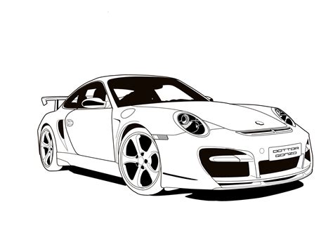 Porsche Vector at GetDrawings | Free download