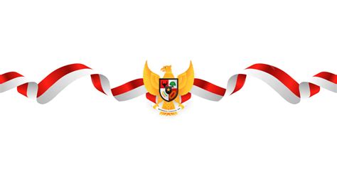 Garuda Pancasila Dengan Bendera Merah Putih Indonesia, Garuda Pancasila, Bendera Merah Putih ...