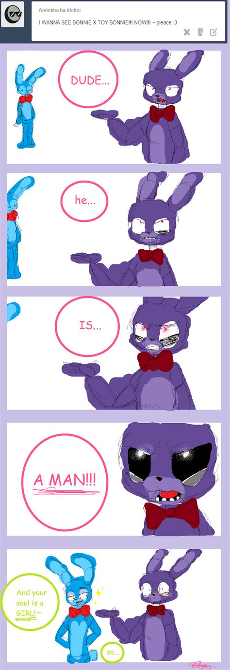 Bonnie X Toy Bonnie??? - FNAF comic (2) by Craftambar1500 on DeviantArt