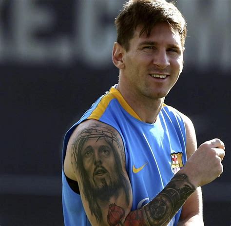 Lionel Messi Son Tattoo