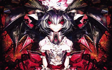 Remilia Scarlet: HD Wallpaper of the Enigmatic Anime Character by banpai akira