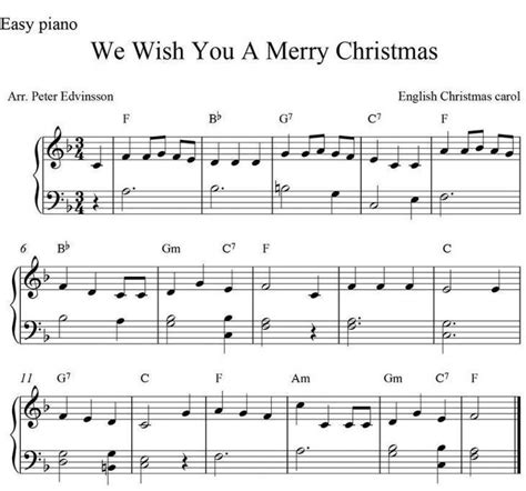 Best Free Christmas Sheet Music And Lyrics For The Piano