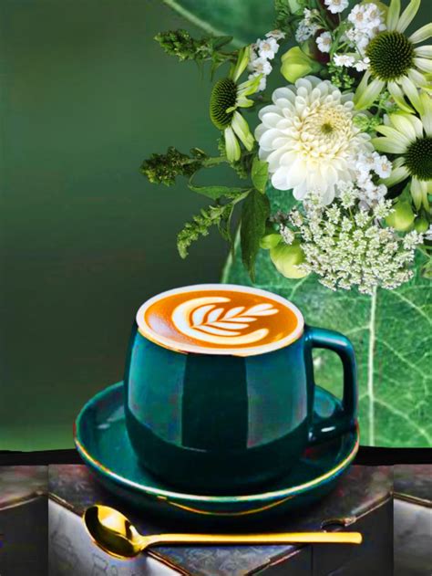 Coffee Time, Coffee Cups, Coffee Flower, Blank Cards, Good Morning, Illustration Art, Flowers ...