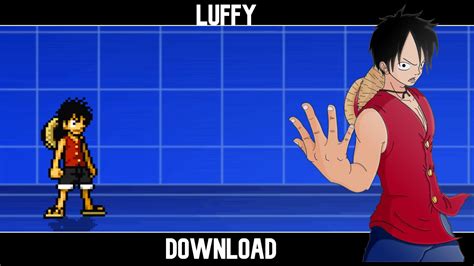 Luffy Mid JUS Char [MUGEN] Download By Mikel8888 - YouTube