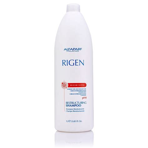 Shampoo AlfaParf Rigen Restore System Restructuring - 1000 ml - Cabelo ...