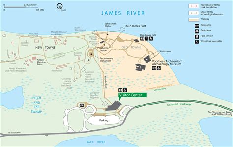 Jamestown Virginia Map | Virginia Map