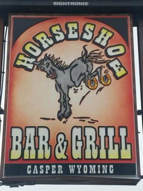 Menu at Horseshoe Bar & Grill, Casper