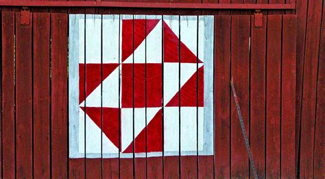 Quilt Barn | Quilt design painted on barn door in Pike Count… | Flickr