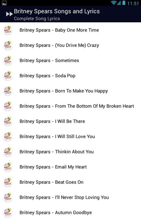 Britney Spears Toxic Lyrics APK for Android Download