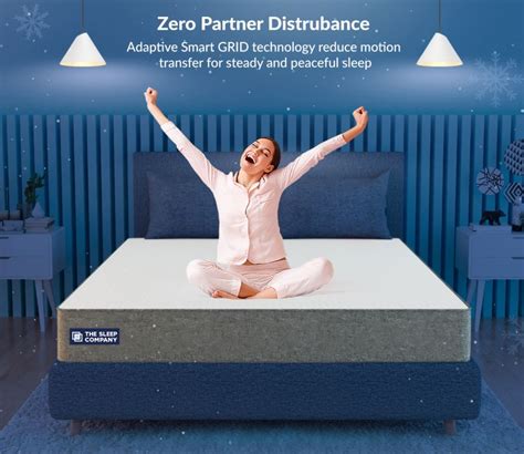 Buy The Sleep Company SmartGRID Luxe Mattress with SnowTec Cooling Technology (10 Inch, King ...