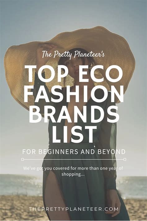 Top Sustainable Fashion Brands to Buy in 2020 - The Pretty Planeteer