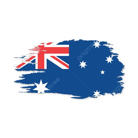 Australia Flag Design In Vector Style, Australia, Australia Flag ...