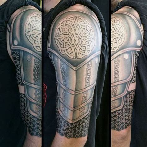 Top 93 Best Armor Tattoo Ideas - [2021 Inspiration Guide] | Celtic ...