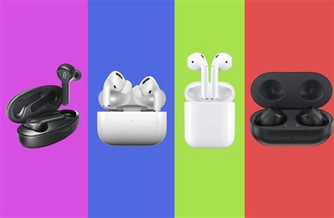 Truly Wireless Earphones Comparison – TaoTronics SoundLiberty 53, Samsung Galaxy Buds, Apple ...