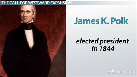 James K. Polk & Manifest Destiny - Lesson | Study.com