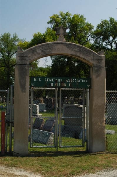 Waldheim Jewish Cemeteries: Cemetery #86: M.S. Cemetery Association Div E