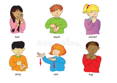 Sign Language Stock Illustrations – 136,932 Sign Language Stock ...