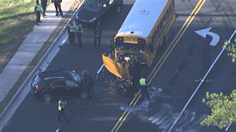 Police: Driver dead after SUV, Gwinnett County special needs school bus ...