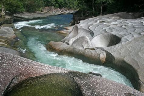 Babinda Boulders - Swim Map