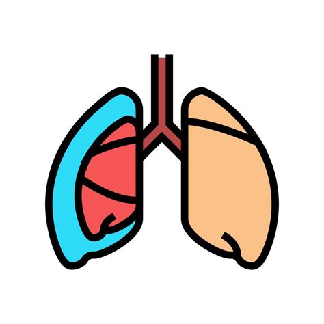 pneumothorax disease color icon vector illustration 10344976 Vector Art at Vecteezy