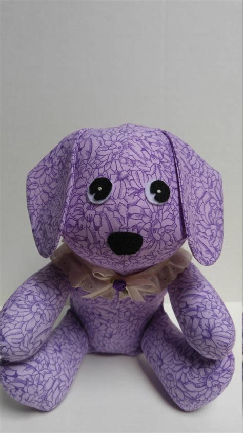 PURPLE DOG PUPPY Stuffed Animal