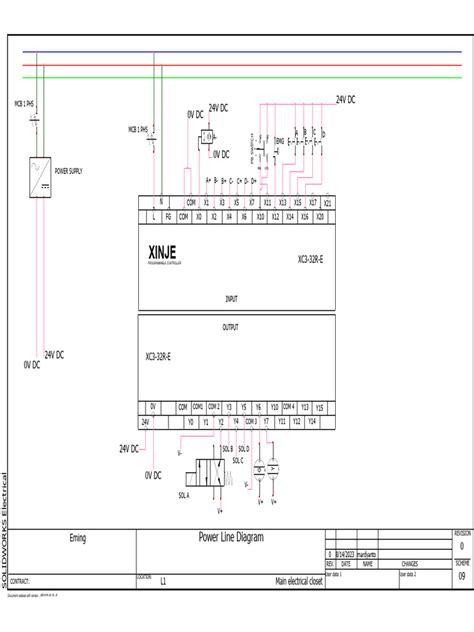 1-Power Line Diagram | PDF