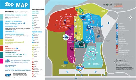 Assiniboine Park Zoo Map