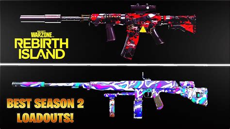 REBIRTH ISLAND *TOP 5* META LOADOUTS AFTER UPDATE in WARZONE SEASON 2 ...