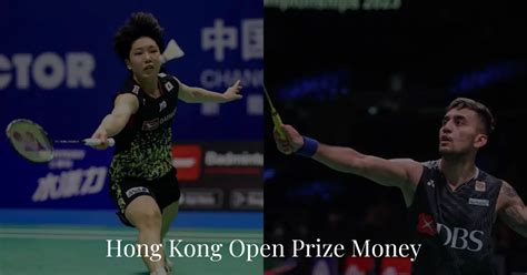 2023 Hong Kong Open Prize Money Distribution | Sportsest