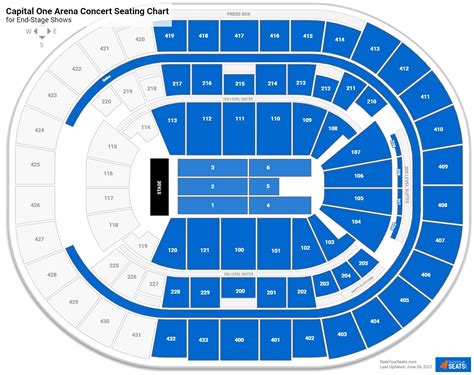 Capital One Arena Seating Charts - RateYourSeats.com