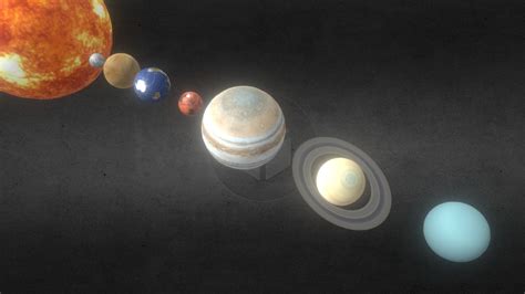 8K - Solar System - All Planets - Photorealistic - Buy Royalty Free 3D ...