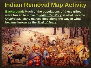 Indian Removal Act & Trail of Tears MAP activity: engaging step-by-step ...