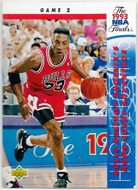 US Sports :: Basketball-NBA :: 1993-94 NBA Upper Deck #199 Scottie Pippen NBA Finals Highlights ...