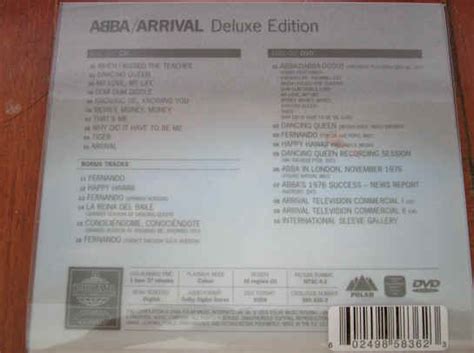 ABBA Arrival (1-CD & 1-DVD Deluxe Edition Set) (Front)