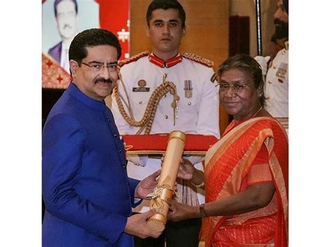 Aditya Birla Group Chairman KM Birla receives Padma Bhushan award